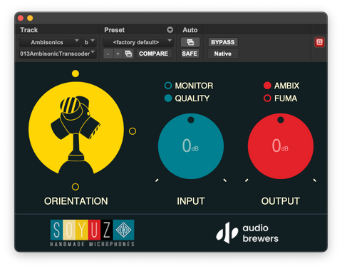 Soyuz 013 Ambisonic Condenser Microphone