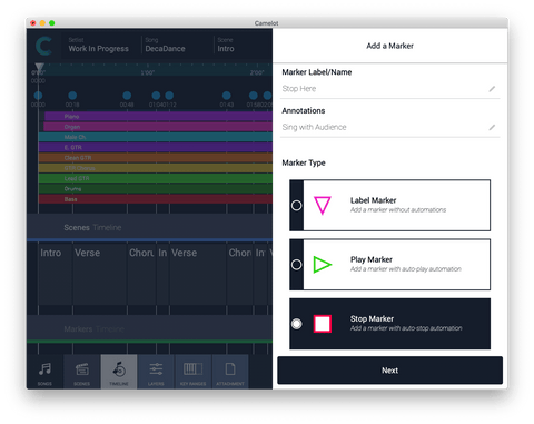 Camelot 2.0 - Live Performance Host