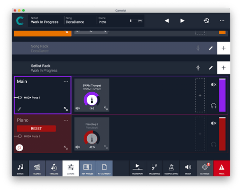 Camelot 2.0 - Live Performance Host