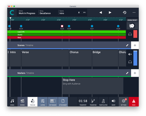 Camelot 2.0 - Live Performance Host