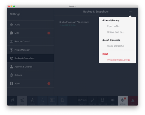 Camelot 2.0 - Live Performance Host