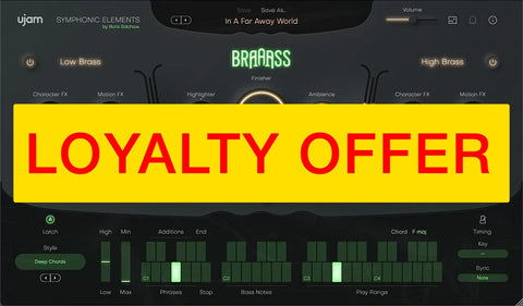 UJAM BRAAASS Loyalty Offer