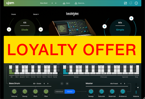 UJAM CIRCUITS Loyalty Offer
