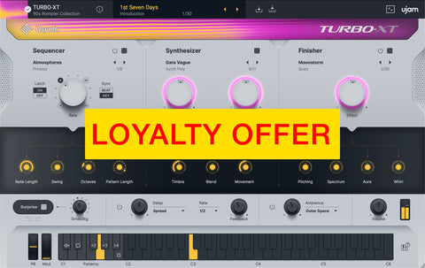 UJAM TURBO-XT Loyalty Offer