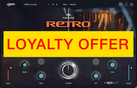 UJAM RETRO Loyalty Offer