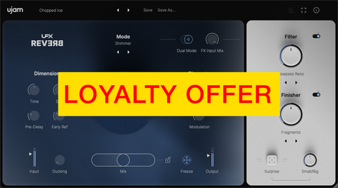 UJAM REVERB 2 Loyalty Offer