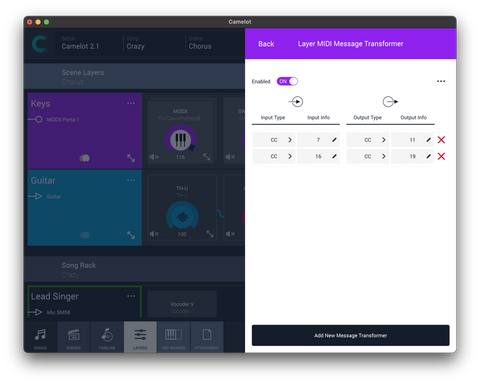 Camelot 2.0 - Live Performance Host