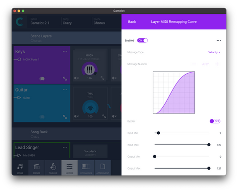 Camelot 2.0 - Live Performance Host