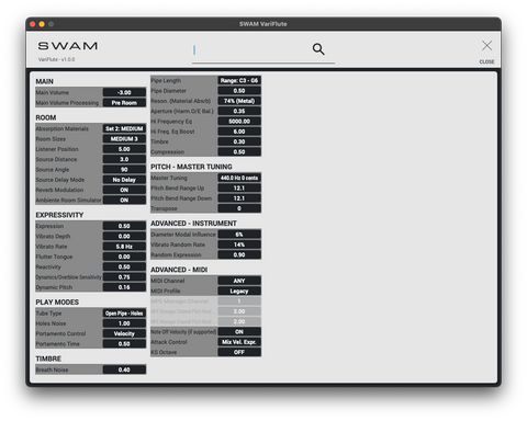 SWAM VariFlute