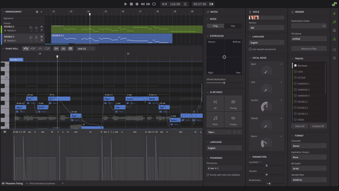 Dreamtonics Synthesizer V Pro Eng Bdl 6 Voices