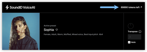 SoundID Large Token Pack 360 000 Tokens