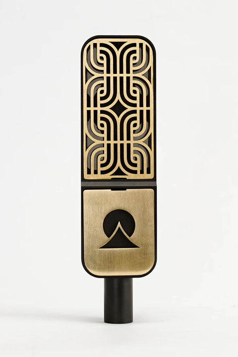 Ohma Condenser Microphone — Motif — Brass/Black