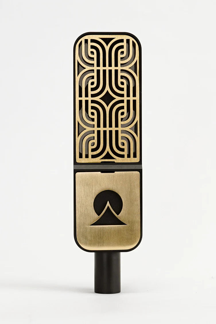 Ohma Condenser Microphone — Motif — Brass/Black