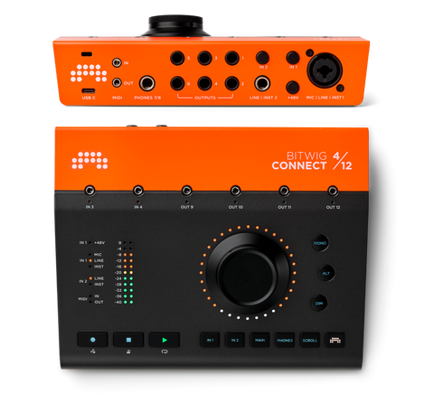 Bitwig Connect 4/12 – Audio Interface & DAW Controller