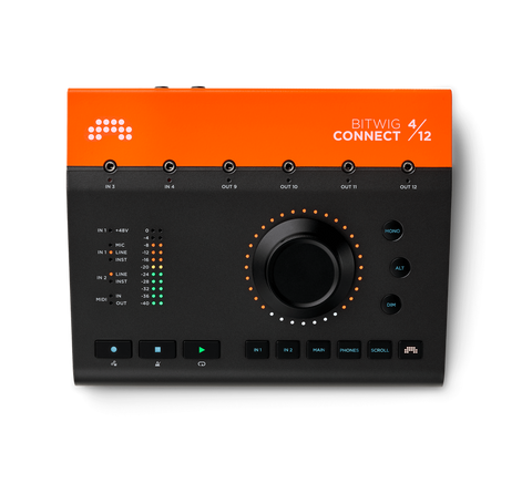 Bitwig Connect 4/12 – Audio Interface & DAW Controller