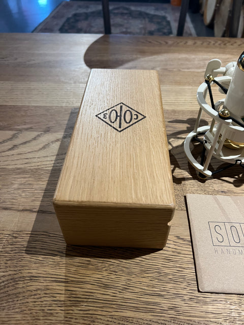 Soyuz Microphones 017 FET Large Diaphragm Cardioid Condenser Microphone 2019 - 2021 - Cream / Brass***DEMO***