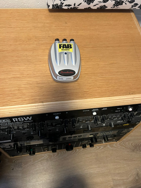 Danelectro Fab Overdrive 2000s - Silver