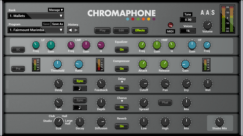 Exodus - Sound Pack for Chromaphone 3