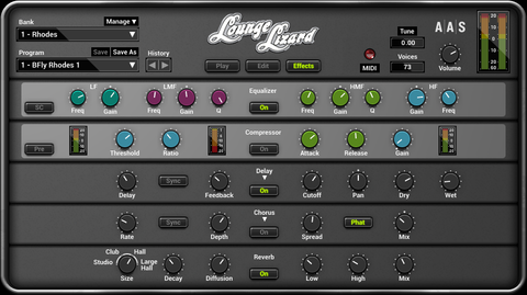 Caffeine – Sound Pack for Lounge Lizard EP-4