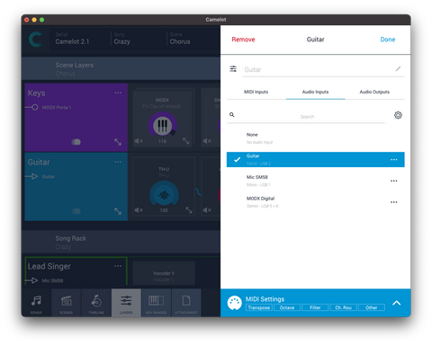 Camelot 2.0 - Live Performance Host