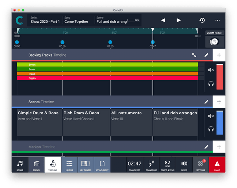 Camelot 2.0 - Live Performance Host