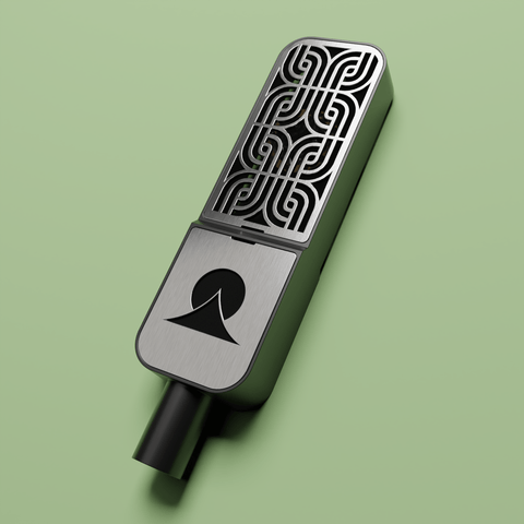 Ohma Condenser Microphone — Motif — Black/Stainless