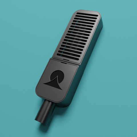 Ohma Ribbon Microphone — Stripes — Black/Black