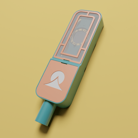 Ohma Condenser Microphone — Windows — Teal/Apricot