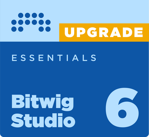 Bitwig Studio Essentials V6 (Upgrade from 8 Track)