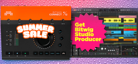 Bitwig Connect 4/12 – Audio Interface & DAW Controller