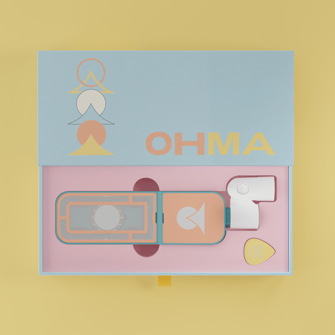 Ohma Condenser Microphone — Windows — Teal/Apricot