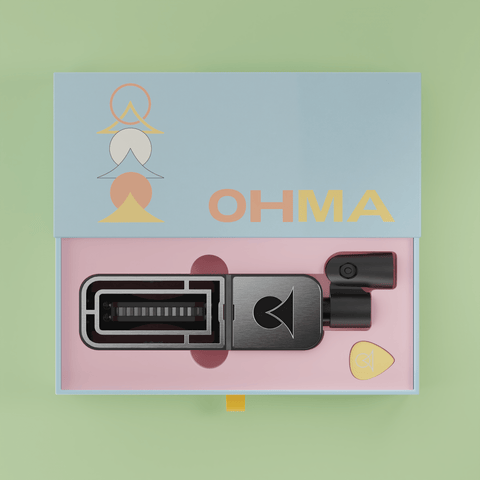 Ohma Ribbon Microphone — Windows — Black/Stainless