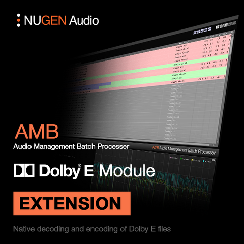 NUGEN AMB Dolby E Module