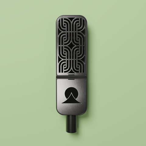 Ohma Condenser Microphone — Motif — Black/Stainless