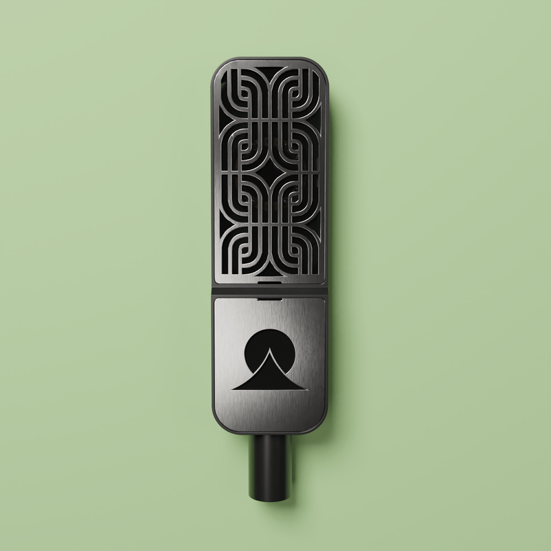 Ohma Condenser Microphone — Motif — Black/Stainless