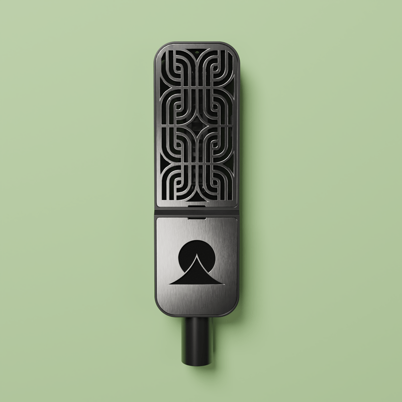 Ohma Ribbon Microphone — Motif — Black/Stainless