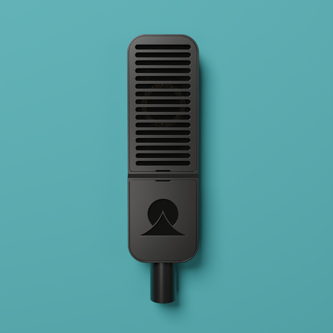Ohma Condenser Microphone — Stripes — Black/Black