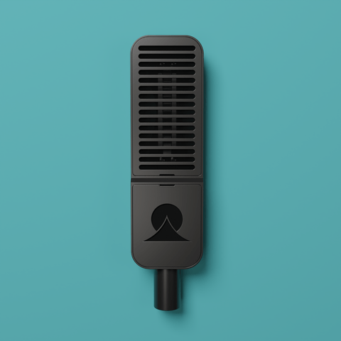 Ohma Ribbon Microphone — Stripes — Black/Black