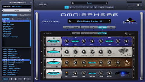 The MINT — Sonic Gold Patch Library for Omnisphere™ 2