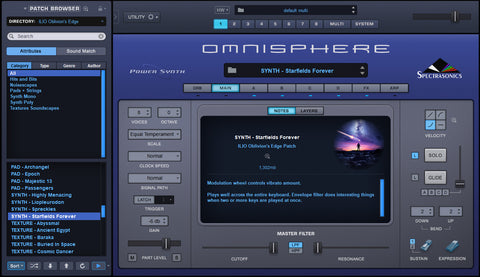 Oblivion's Edge Patch Library for Omnisphere