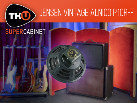 Jensen Vintage Alnico p10r f - SuperCabinet IR Library