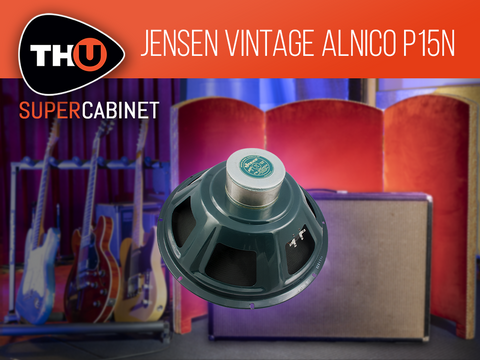 Jensen Vintage Alnico p15n - SuperCabinet IR Library