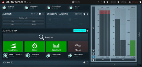 Melda MAutoStereoFix
