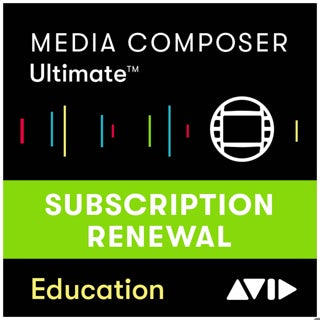 Media Composer Ultimate EDU Subscript RENEWAL