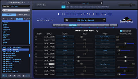 ELEVATOR - Patch Library for Omnisphere 2