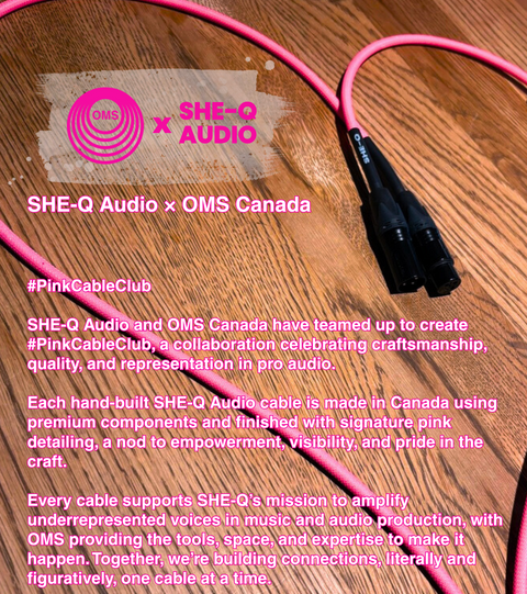 SHE-Q Audio Mic Cable