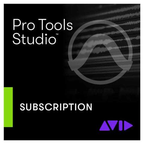 Pro Tools Studio 1 Year Subscription - NEW