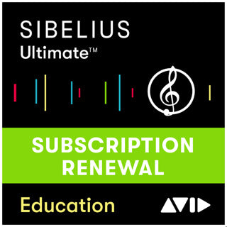 Sibelius Ultimate EDU - Student/Teacher RENEWAL