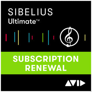 Sibelius Ultimate Subscription RENEWAL