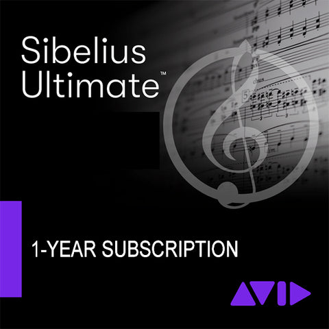 Sibelius Ultimate - 1 Year Subscription NEW